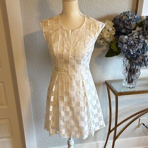 Milly white a-line dress. Size 0